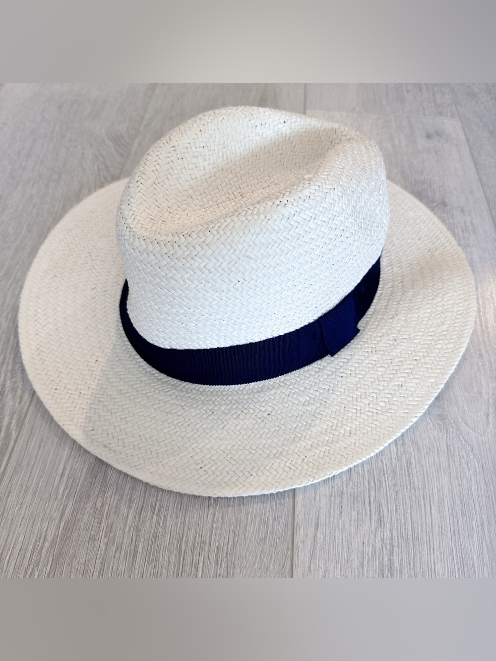 NWT Banana Republic White Straw Sun Hat